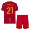 Maglia ufficiale AS Roma Dybala 21 Casa 2023-24 per Bambino